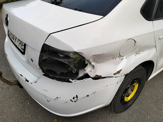 2014 Volkswagen Polo V, белый, 490000 рублей, вид 4