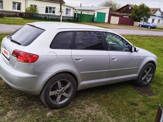 2007 Audi A3 II (8P) Рестайлинг 1, серебристый, 690000 рублей, вид 5