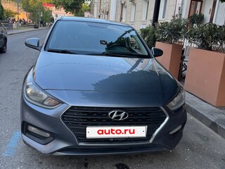 2017 Hyundai Solaris II, серебристый, 1170000 рублей, вид 1