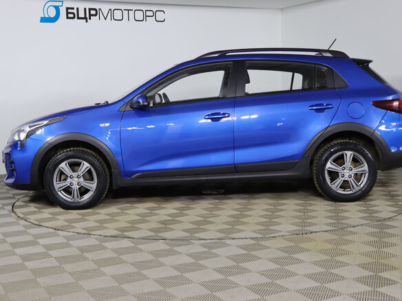 2021 Kia Rio X IV Рестайлинг, синий, 1499990 рублей - вид 7