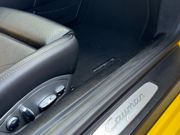 2014 Porsche Cayman II (981), жёлтый, 4900000 рублей - вид 13