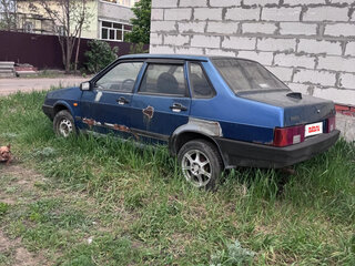 2004 Lada (ВАЗ) 21099, синий, 65000 рублей, вид 2