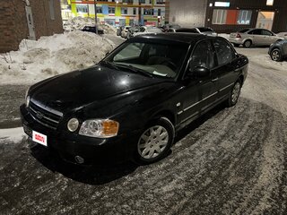 2004 Kia Magentis I Рестайлинг, чёрный, 230000 рублей, вид 1