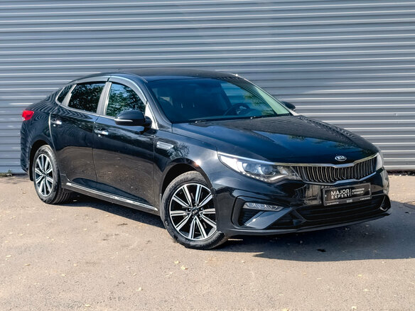 2019 Kia Optima IV Рестайлинг, чёрный, 1800000 рублей - вид 2