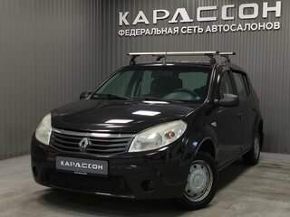 2012 Renault Sandero I, чёрный, 490000 рублей, вид 1