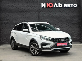 2024 Lada (ВАЗ) Vesta SW Cross I Рестайлинг (NG), белый, 1400000 рублей, вид 3