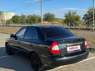 2008 Hyundai Accent ТагАЗ II, чёрный, 470000 рублей, вид 3