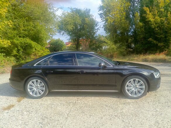 2012 Audi A8 III (D4), чёрный, 1800000 рублей - вид 2