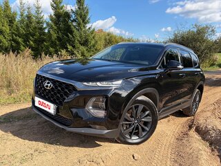 2018 Hyundai Santa Fe IV, чёрный, 2649000 рублей, вид 1
