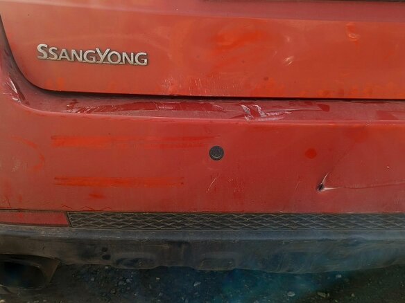 2011 SsangYong Actyon II, красный, 600000 рублей - вид 11