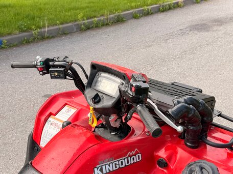 2013 Suzuki KingQuad 750, красный, 900000 рублей, вид 3