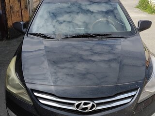 2016 Hyundai Solaris I Рестайлинг, чёрный, 840000 рублей, вид 1