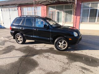 2001 Hyundai Santa Fe I, чёрный, 520000 рублей, вид 2