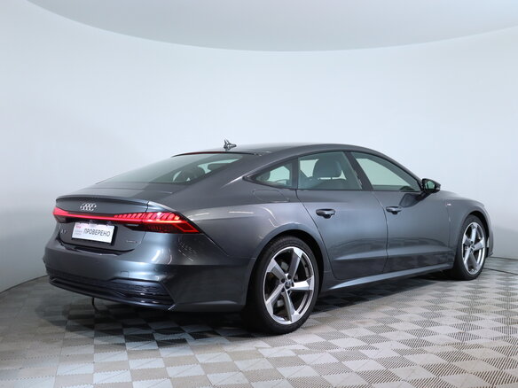 2019 Audi A7 45 TFSI II (4K), серый - вид 4