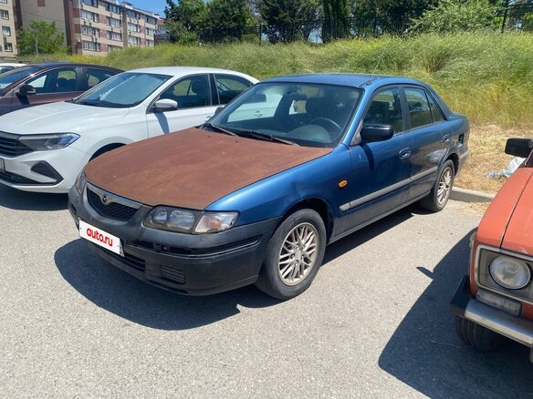 1998 Mazda 626 V (GF), синий