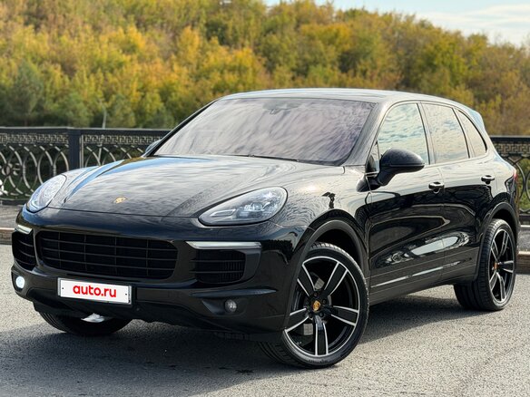2014 Porsche Cayenne Diesel II Рестайлинг (958), чёрный