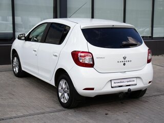 2018 Renault Sandero II Рестайлинг, белый, 1025000 рублей, вид 3