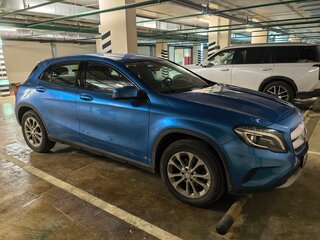2015 Mercedes-Benz GLA 200 I (X156), голубой, 1400000 рублей, вид 4