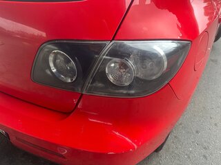 2008 Mazda 3 I (BK) Рестайлинг, красный, 271600 рублей, вид 5