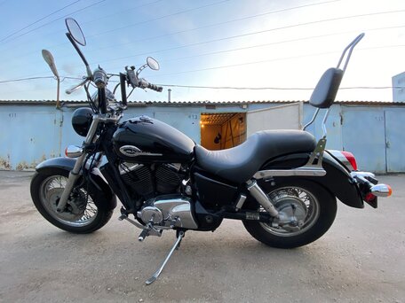 1995 Honda VT 1100, чёрный, 450000 рублей, вид 5