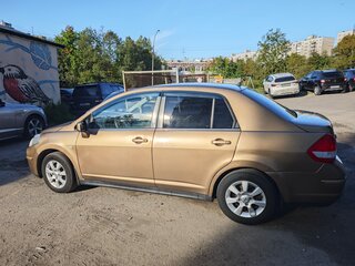 2008 Nissan Tiida I, бежевый, 600000 рублей, вид 4
