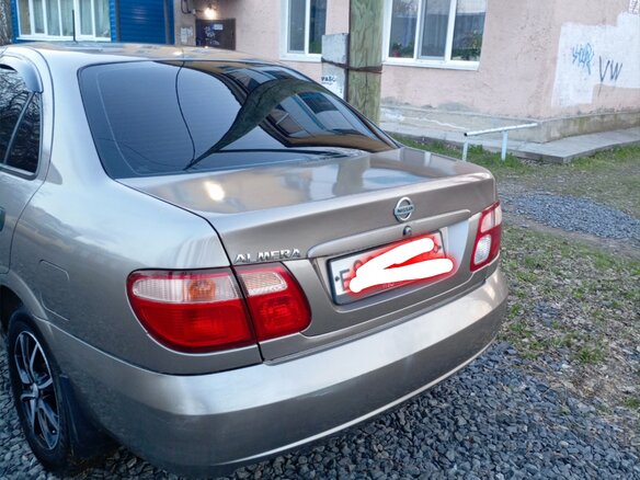 2006 Nissan Almera II (N16) Рестайлинг, бежевый, 390000 рублей - вид 1
