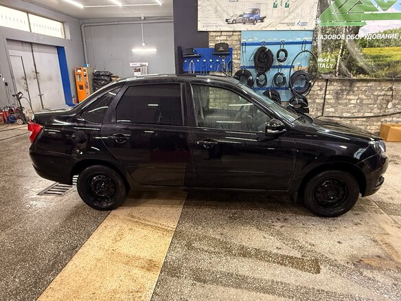 2023 Lada (ВАЗ) Granta I Рестайлинг, чёрный, 800000 рублей - вид 5