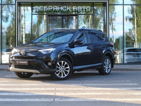 2017 Toyota RAV4 IV (XA40) Рестайлинг, чёрный, 2840000 рублей, вид 1