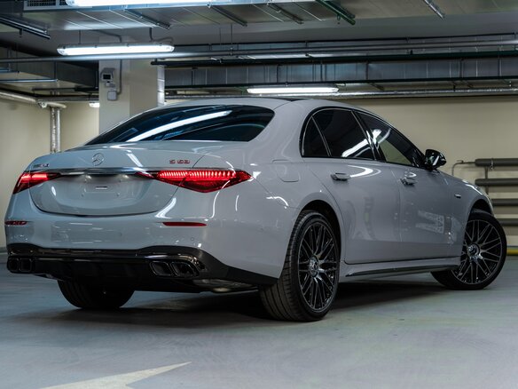 2024 Mercedes-Benz S-Класс AMG 63 e AMG Long IV (W223), серый - вид 12