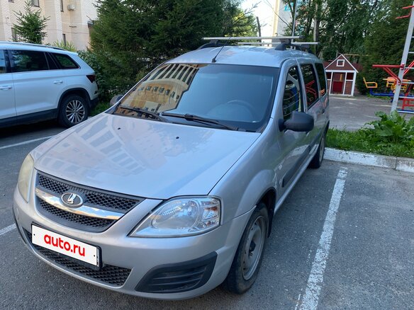 2018 Lada (ВАЗ) Largus I, серебристый, 625000 рублей