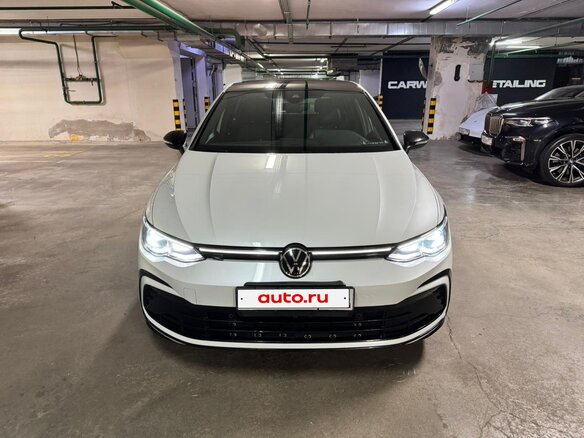 2021 Volkswagen Golf VIII, белый, 2990000 рублей - вид 7