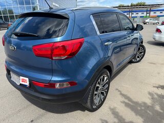 2014 Kia Sportage III Рестайлинг, синий, 1270000 рублей, вид 4