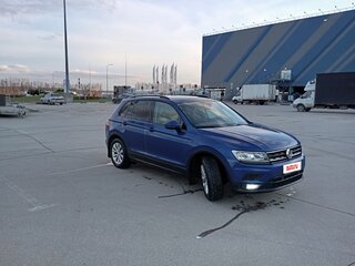 2019 Volkswagen Tiguan II, синий, 2600000 рублей, вид 4