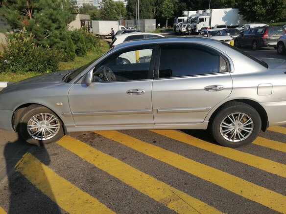2005 Kia Magentis I Рестайлинг, серый - вид 5