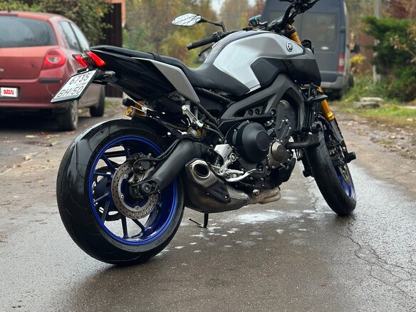 2018 Yamaha MT-09 (FZ-09), синий, 800000 рублей - вид 4