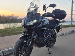 2015 Kawasaki Versys 650, чёрный, 640000 рублей, вид 2