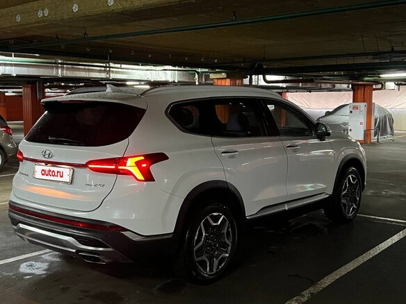2021 Hyundai Santa Fe IV Рестайлинг, белый, 3649000 рублей - вид 12