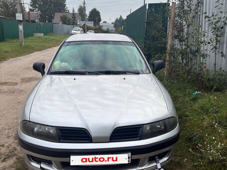 2001 Mitsubishi Carisma I Рестайлинг, серебристый, 215000 рублей, вид 2