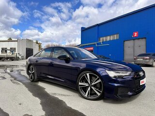 2021 Audi S6 V (C8), синий, 9100000 рублей, вид 2