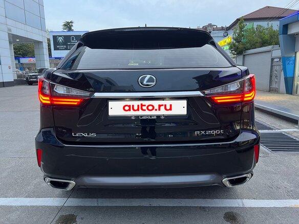 2016 Lexus RX 200t IV, чёрный, 3650000 рублей - вид 5