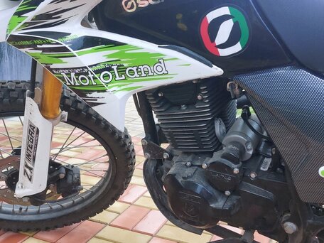 2021 Motoland Enduro 250, зелёный, 130000 рублей, вид 4