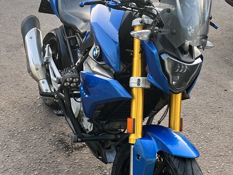 2018 BMW G 310 R, синий, 330000 рублей, вид 3