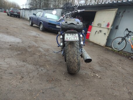1997 Honda NV 750, синий, 270000 рублей, вид 3