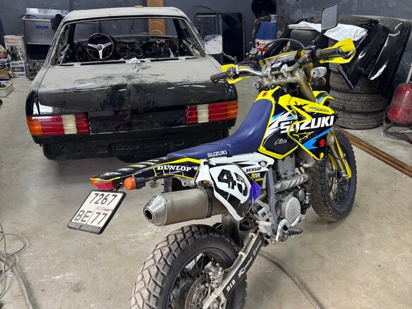2006 Suzuki DR-Z 400 SM, жёлтый, 385000 рублей - вид 1