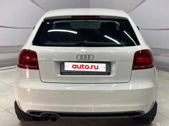 2008 Audi A3 II (8P) Рестайлинг 2, белый, 777777 рублей - вид 3