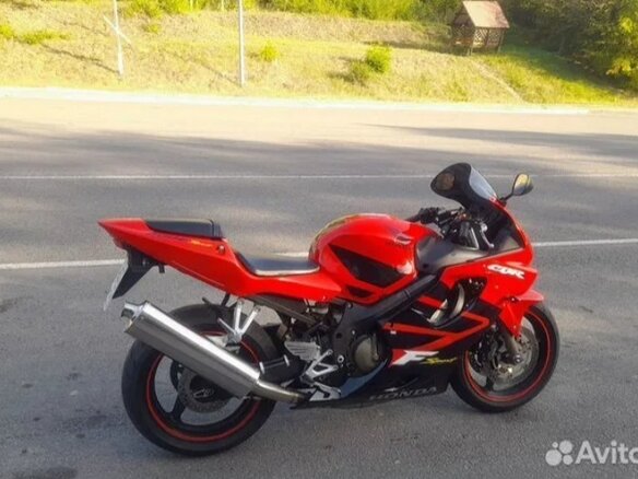 2002 Honda CBR 600F, красный, 550000 рублей - вид 3