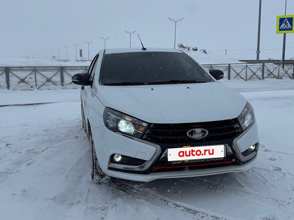2019 Lada (ВАЗ) Vesta I, белый - вид 2