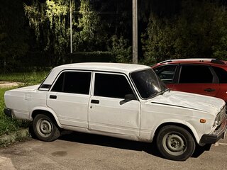 2011 Lada (ВАЗ) 2107, белый, 100000 рублей, вид 3