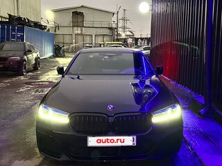 2020 BMW 5 серии 530e xDrive VII (G30/G31/G38) Рестайлинг, чёрный, 4500000 рублей, вид 2