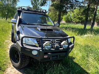 2013 Toyota Hilux VII Рестайлинг, чёрный, 3050000 рублей, вид 4